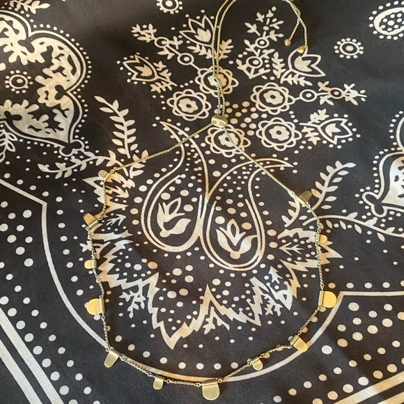 Kendra Scott Gold Adjustable Necklace - Picture 1 of 4